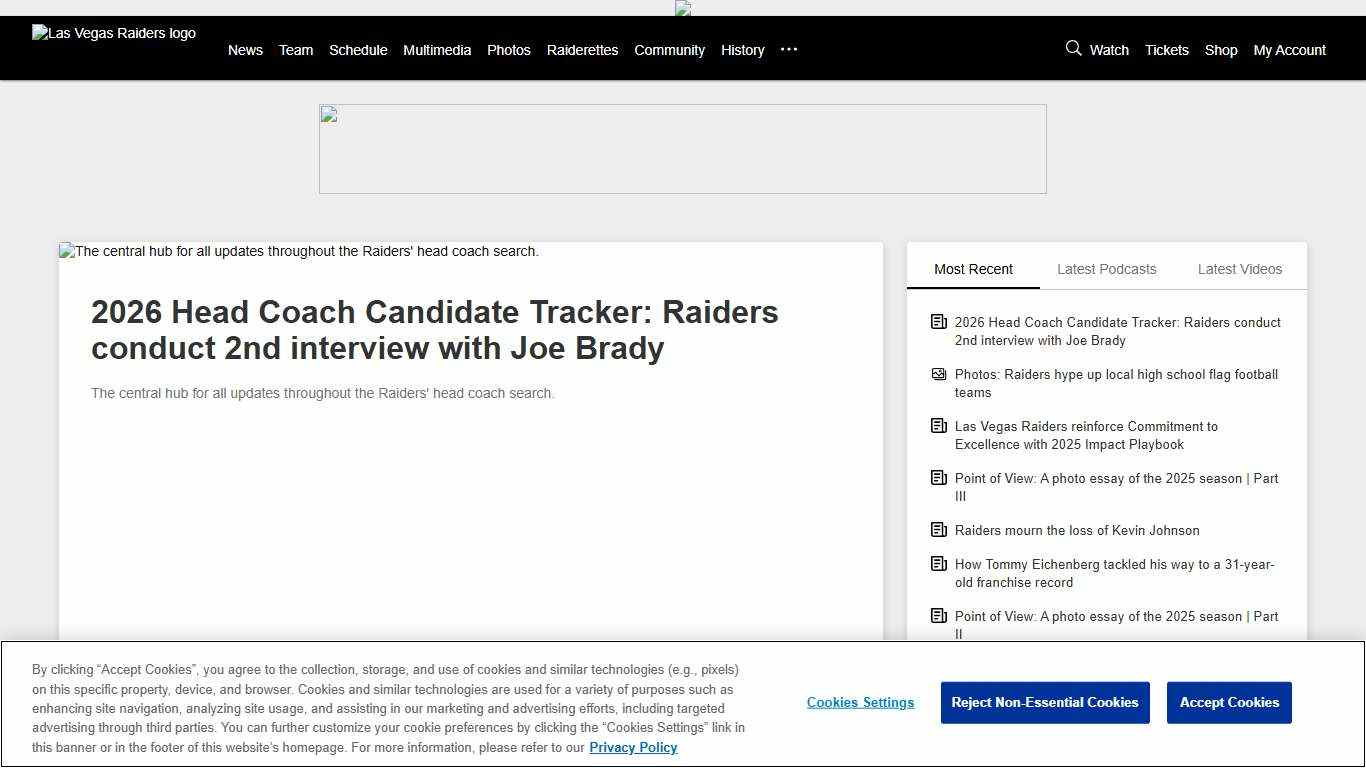 Las Vegas Raiders Home Official Team Website Raiders.com